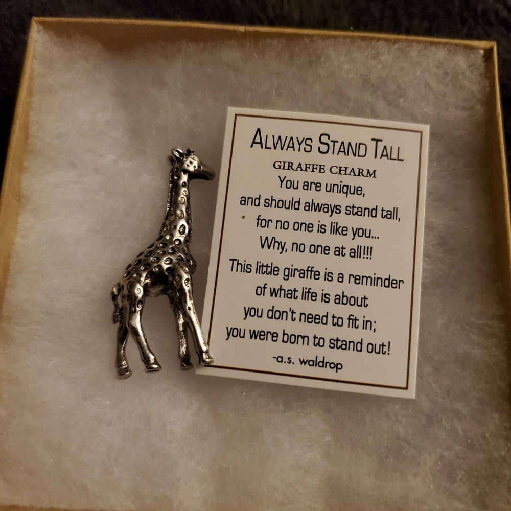Giraffe charm